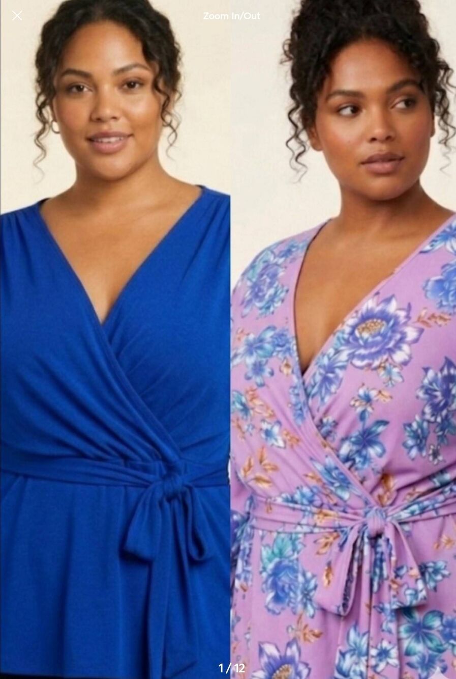 Blue Sol Tops Bundle of two New Sz 3X